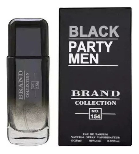 Perfume Brand Collection Masculino Frag N 154 - 25ml Inspiração 212 Vip Black