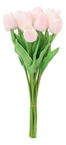 Flores Artificiales De Tulipanes, 10 Unidades, Decoración De