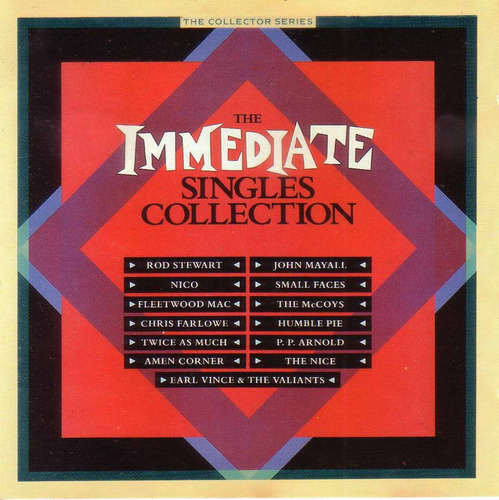 Inmediate Rod Stewart Fleetwood Mac Small Faces Impor Cd P 