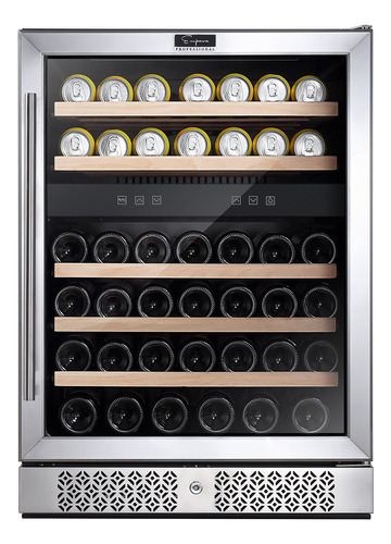 Empava Refrigerador Refrigerador De 24 Pulgadas De Doble Zon