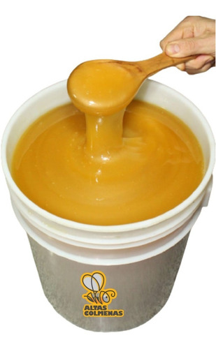 Miel Pura De Abeja 100%, Cubeta 5.4 Kilos / 4 Litros
