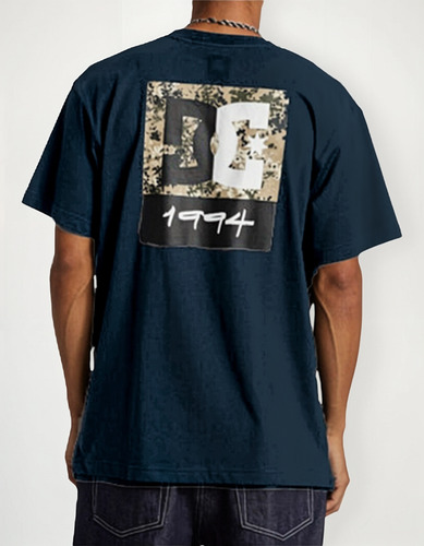 Remera Mc Dc Shoes Split Star Tee Oversize