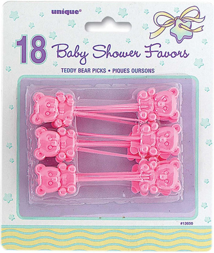 18 Adornos Para Baby Shower Niña
