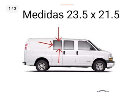 Cristal D Puerta Lat Derecho Chevrolet Express 3500 M. 2000 (Usado)