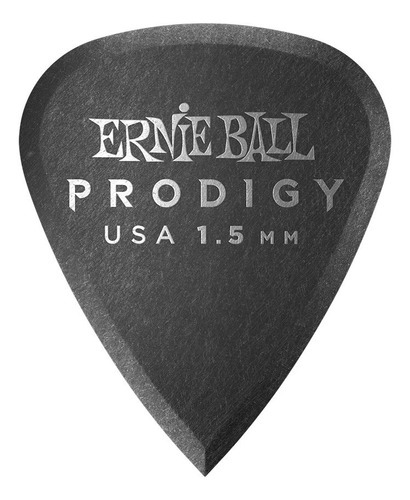 Palhetas Standard Prodigy 1.5 mm Cinza C/6 P09199 Ernie Ball