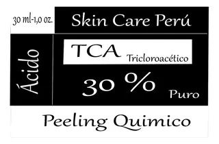 Peeling Acido Tricloroacético Tca 30% Acne,lineas,marcas