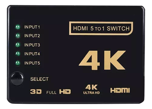  Reproductor multimedia de TV HDMI 4K @30hz con HDMI