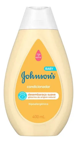 Condicionador para Bebê Johnson's Baby de Glicerina 400ml — R$ 30,51 em Mercado Livre, 24% OFF