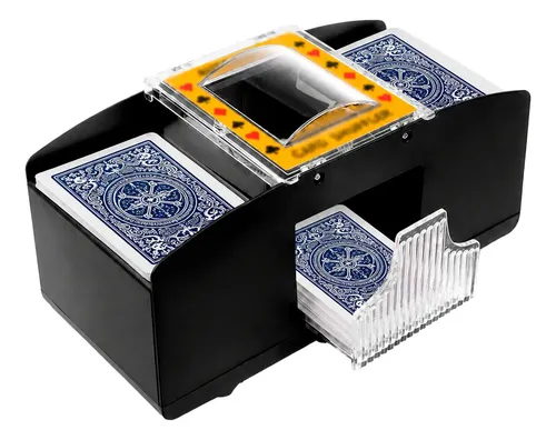 Embaralhador Automático Cartas Baralho Jogos De Mesa