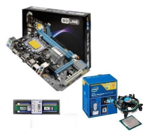 Kit Mb 775 Afox Ig41-ma7 + Pentium 3.0 Ghz+ 4gb Ddr3 1333
