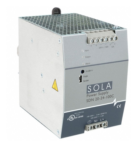 Fuente De Alimentación Eléctrica Solahd Sdn 20-24-100c 480w