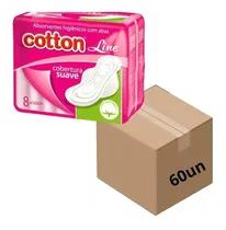 Comprar Absorvente Feminino Cotton Com Aba Suave Atacado Caixa Cu002F60 Cotton - Unidade - 1