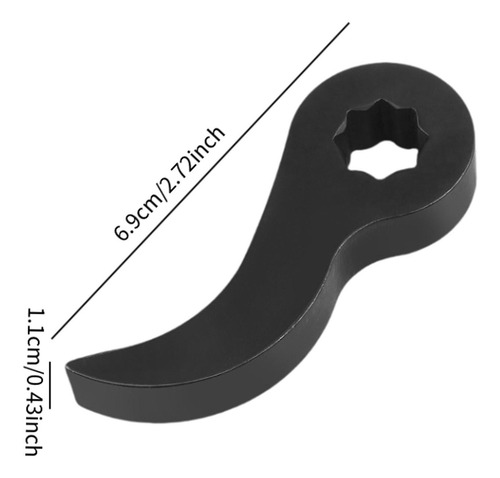 4 Kit De Reparación De Automóviles Con Cabezal 11 Mm Negro