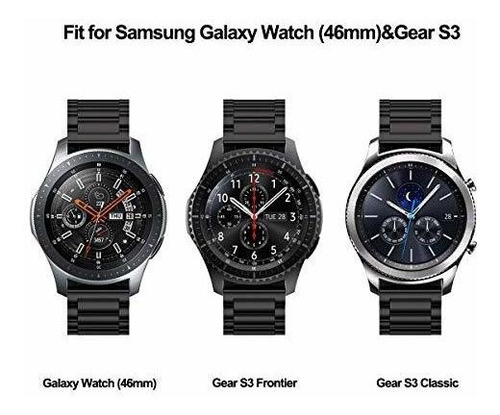V-moro Compatible Con Gear S3 Frontier Bands / Galaxy Watch