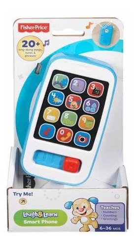 Smartphone De Aprendizaje Fisher Price Azul Osh