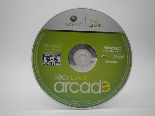 Xbox Live Arcade Xbox 360 Gamers Code*