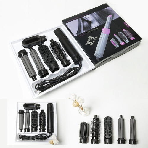 Secador De Cabelo Multifuncional 5 Em 1 Com Cali Air Comb 11
