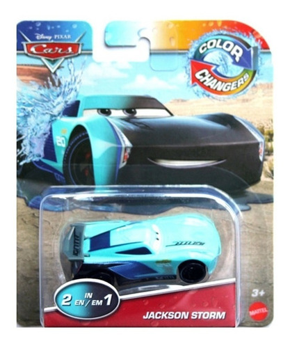 Jackson Storm Color Changers Vehículo Carro Cars Disney 5762