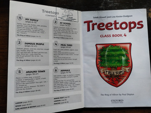 Treetops, Class Book 4 - Oxford University Press