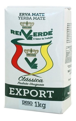 Rei Verde Yerba Mate Clásica 1 Kg / Que Té Quieres