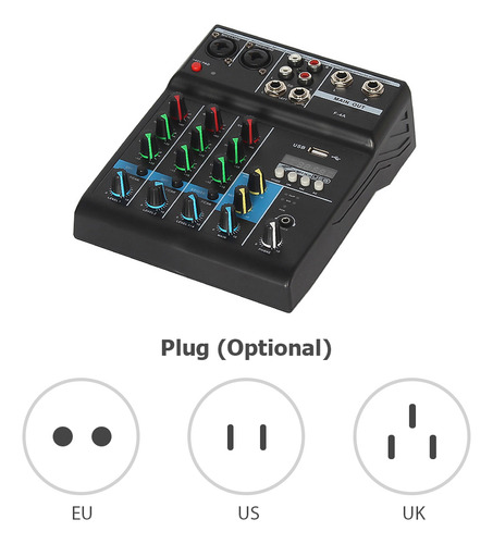 Computadora Mezcladora De 4 Canales Con Sonido Profesional U