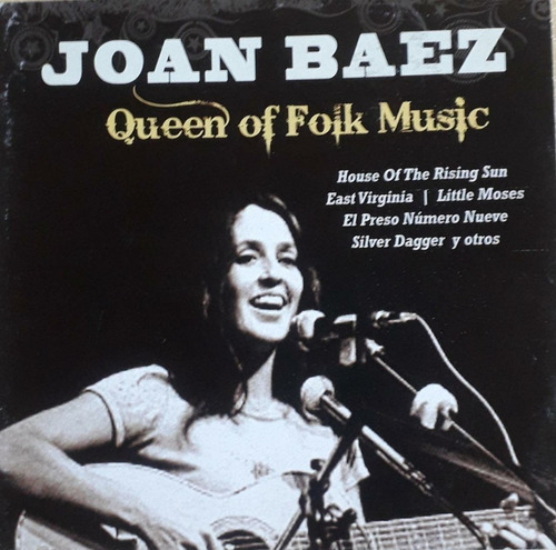 Joan Baez - Queen Of Folk Music ( Cd Nuevo ) 