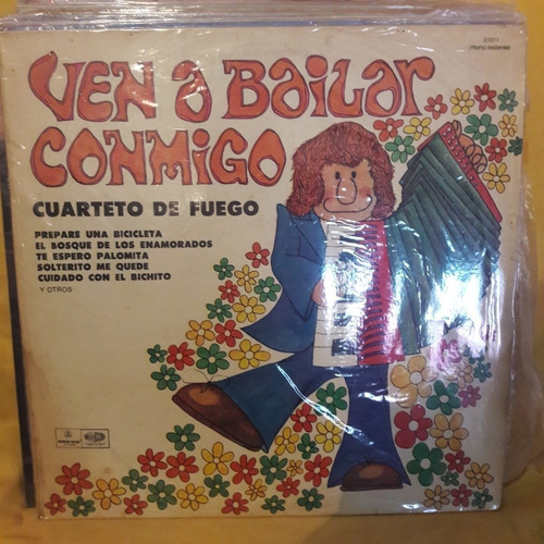 Vinilo Cuarteto De Fuego Ven A Bailar Conmigo C2