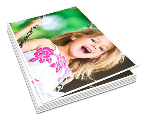 Papel Fotográfico Microporoso Com Brilho A4 260g 20 Folhas Cor Branco Brilhante