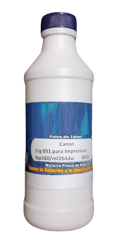 Polvo De Toner Canon Especifico 051 051h Crg051 Mf264dw 80gr