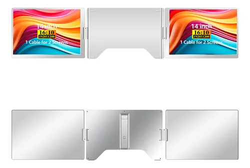 Extensor De Pantalla Portátil 14 1080p Fhd Triple
