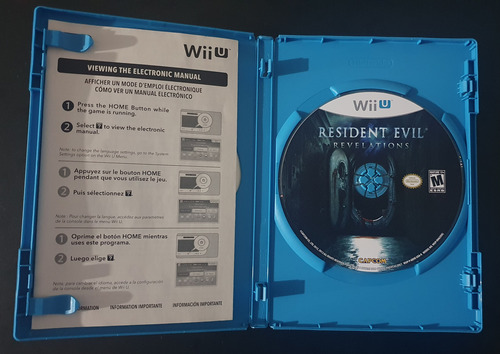 Resident Evil Revelations Para Wii U, En Excelente Estado! (Usado)