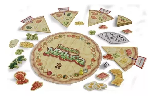 Jogo de Mesa Pizzaria Maluca Grow - Loja Zuza Brinquedos