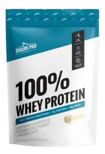 Whey 100% Whey Protein Concentrado Shark Pro Sabor Chocolate