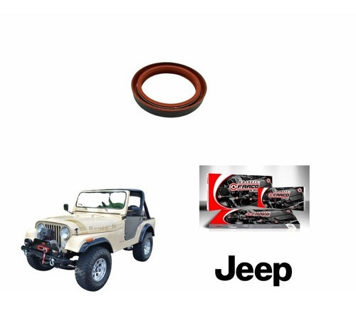 Estopera Delantera De Cigueñal Jeep Cj5 Comando 64-79 Motor