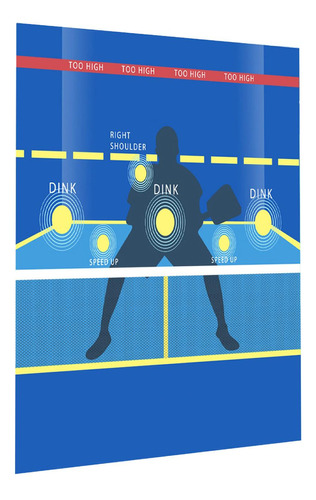 Póster De Práctica De Pickleball, Equipo De Práctica De