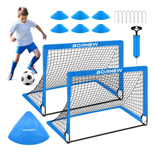 Meta De Fútbol Para Niños Para El Set De Patio Trasero 2 De