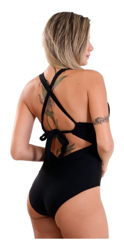 Maiô Frente Única Clássico Bojo Moda Praia Feminina