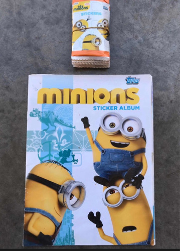 Album + 100 Sobres Figuritas Minions