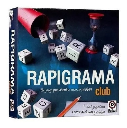 Rapigrama Club Juego De Mesa Original Ruibal Jretro