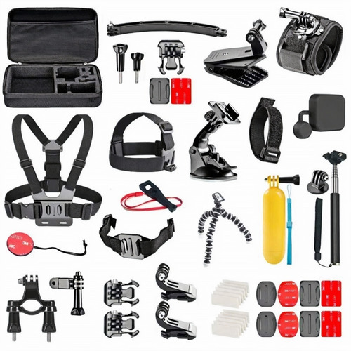 Kit Acessorios Gopro 7 Black Completo Go Pro Hero 6 5 4 3 53