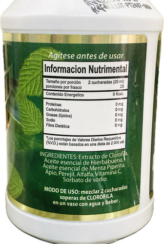 Clorofila Liquida Kafaly 500 Ml