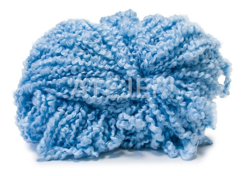 Imagen 3 de 4 de Lanas Corderito Acrílica Boucle Madejas X 150 Gs Aprox