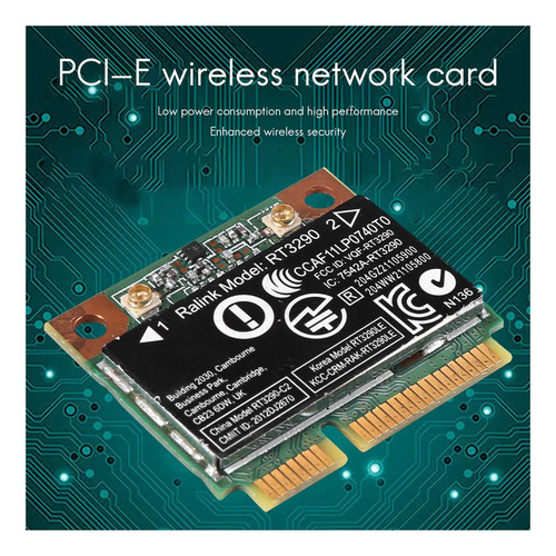 Tarjeta De Red Inalámbrica Wi-fi Rt3290 150 Mbps Compatible