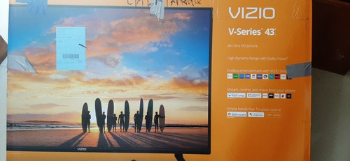Tv Vizio 43 Vizio V-series 4k .dañado , Para Repuesto
