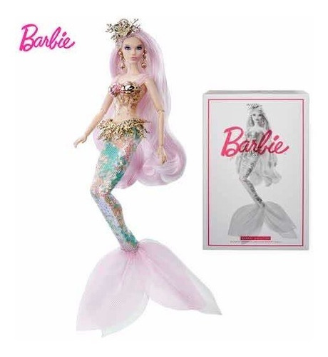 Barbie Sirena Y Ken Rey Del Océano Paquete Promoción! (Usado)