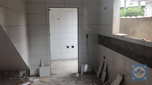 Casa Com 2 Dormitórios À Venda, 60 M² Por R$ 280.000,00 - Chico De Paula - Santos/sp - Ca0743