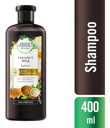  Shampoo Leite de Coco Herbal Essences 400ml