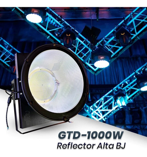 Reflector Led Alta Pot Camara 1000w Ip66 Luz Blanca Bjlight