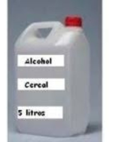 Alcohol De Cereal Tridestilado X 5 Litros X 4 Unidades
