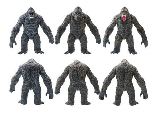 3 Muñecas De Juguete De King Kong Chimpancé